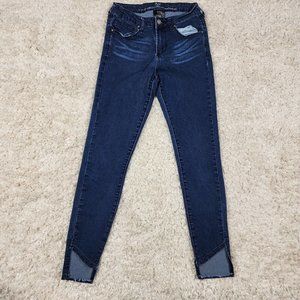 Versace Skinny Jeans Womens 00 x 24 Blue Abbigliamento Sportivo Stretch Denim